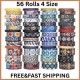 Floral Washi Tape Set, 56 Rolls Decorative Masking Tape for Journals & Crafts