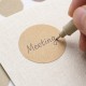 3 Rolls Classroom Must Haves Circle Dot Label Sticker for Office
