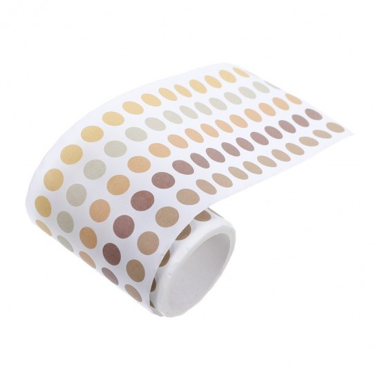 3 Rolls Classroom Must Haves Circle Dot Label Sticker for Office