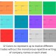 Set Pull Planning Last Planner Lean Construction Multi-Color Sticky Note Pad Tag