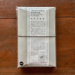 Chichu Art Museum × Traveler's Company Notebook, Refill, Charm, Ballpoint Pen