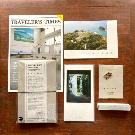Chichu Art Museum × Traveler's Company Notebook, Refill, Charm, Ballpoint Pen