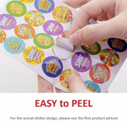 10 Sheet Well Done - School Teacher Parents Reward Stickers Child Kid Label 20mm