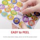 10 Sheet Well Done - School Teacher Parents Reward Stickers Child Kid Label 20mm