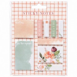 Floral Sticky Notes Set Memo Tabs Planner Stationery Reminder Notes Journal New
