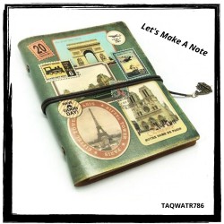 Leather Notebook Stationery Planner Sketchbook Diary Notebooks Journal