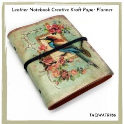 Leather Notebook Stationery Planner Sketchbook Diary Notebooks Journal
