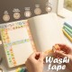 120 Roll Cute Washi Tape Set Aesthetic Masking Tape for Journaling Supplies