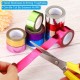 Metallic Washi Tape 15mm X 5m, 4 Pack Art Tapes Washi Self-Adhesive Gold Tone