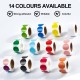 1000 Pcs Dot Stickers 1 Inch Circle Round Coding Labels, Color Sticky Dots Ya
