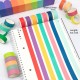 30 Rolls Washi Tape Set Decorative Colored Scrapbook Craft Journaling Tape