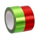 2 Pack Metallic Washi Tape 15mm X 5m Art Tapes Washi Self-Adhesive Green Red