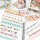 55 Rolls Washi Tape Set Holiday Bohemian Decorative Tape Scrapbooking