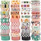 55 Rolls Washi Tape Set Holiday Bohemian Decorative Tape Scrapbooking
