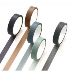 5 Pack Writable Washi Tape Set Decorative Masking Tape for Crafts Journaling