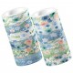 12 Rolls Floral Design Washi Tape Decorative Scrapbooking Tape for Crafts