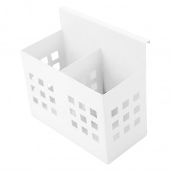 Office Partition Rack Metal Pen Holder Hanging Desk Organizer Storage