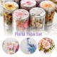 8 Rolls Floral Pet Tape Set Decorative Tape for Crafts Journaling Scrapbooking