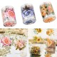 8 Rolls Floral Pet Tape Set Decorative Tape for Crafts Journaling Scrapbooking