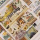 Washi Tape Set - 24 Rolls Arts Adhesive Tapes Assorted Retro Decorative