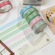 20 Rolls Cute Washi Tape Set Kawaii Basic Patterns Masking Decorative