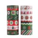 Christmas Decorative Washi Tapes 24 Rolls Pack Holiday Crafting Everyday