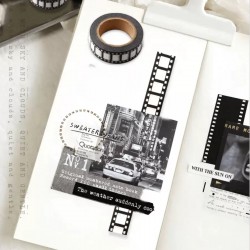 10 Meter Film Design Washi Tape Cute Stickers Diary Sticker Journal DIY Stickers