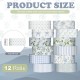 12 Rolls Watercolor Floral Washi Tape Set 15 Mm Vintage Flower Decorative Mas