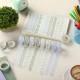 12 Rolls Watercolor Floral Washi Tape Set 15 Mm Vintage Flower Decorative Mas