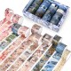 24 Rolls Vintage Washi Tape Set Retro Floral Scrapbook Journal Craft DIY