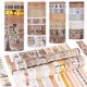 24 Rolls Vintage Washi Tape Set Retro Floral Scrapbook Journal Craft DIY