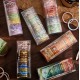 Au 20 Rolls Sticky Washi Tape Papers Gilding Scrapbooking Journal Note Stickers
