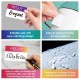 Colourful Name Tag Labels ‘Hello My Name Is' Stickers 50 X 75mm 240 Pcs 15 Color