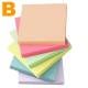 6 Pack Kawaii Sticky Notes Index Tabs Cute Memo Notepad School Office Stationery