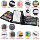 185pcs Art Set Drawing Art Box Oil Pastels Crayons Colored Pencils Markers Paint - Black