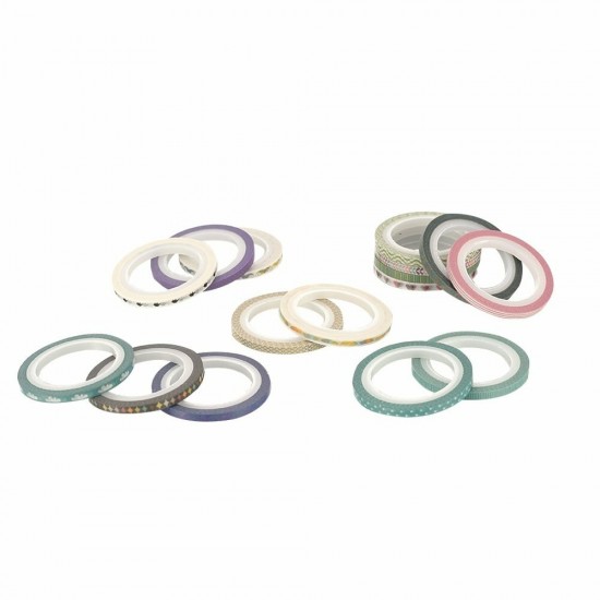 Washi Tapes Decorative Flowers Masking Tape Roll Lot Scrapbook Holiday Gift Wrap
