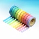 20 Rolls Creative Washi Paper Tape Stylish Decoration Tape for Projects