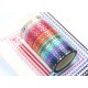 24 Rolls Skinny Washi Tape Set Gold Foil Print Decorative Tapes for Arts, DIY Cr