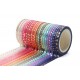 24 Rolls Skinny Washi Tape Set Gold Foil Print Decorative Tapes for Arts, DIY Cr