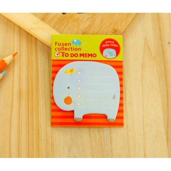 Sticker Cute Animal Sticky Notes Notepad Memo Pads Cat Turtle Stationery Paper