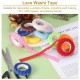 2 Pack Lace Washi Tape Self-Adhesive Lace Ribbon 2 Yards, Brown