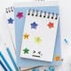 Pcs Shiny Star Stickers, 4 Roll Self Adhesive Reward 2.5cm, Multicolor